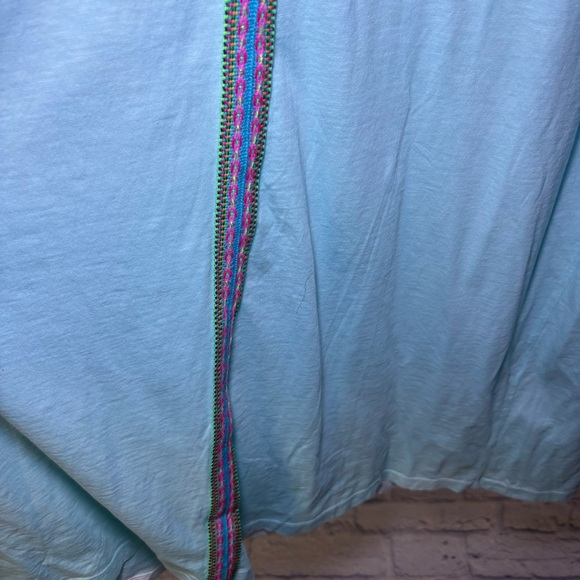 Pitusa PIMA SUNDRESS Swimsuit Cover Up White Blue Ombre Beach Resort Wear - Picture 6 of 16